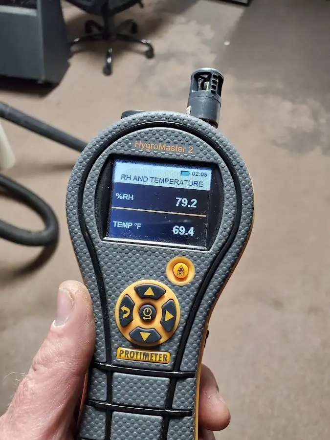 Moisture meter humidity assessment for Fire & Smoke Damage Restoration in Raytown